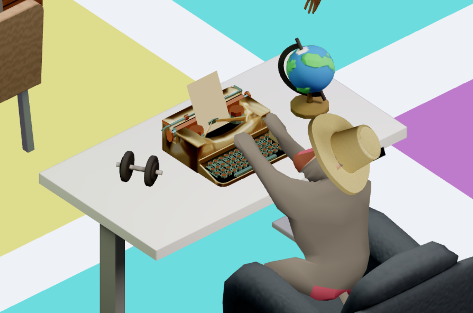 Golden Typewriter
